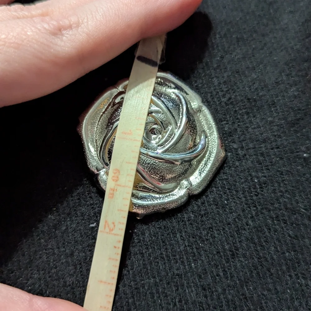 Vintage silver tone